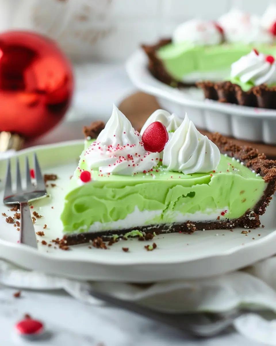 No Bake Grinch Pie: The Easy, Festive Treat You’ll Love