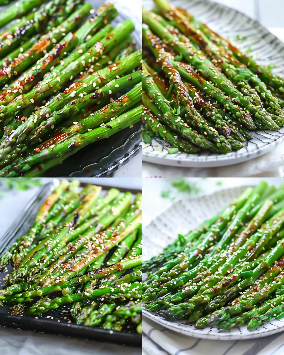 Grilled Soy-Sesame Asparagus: Easy, Flavorful Side Dish Recipe