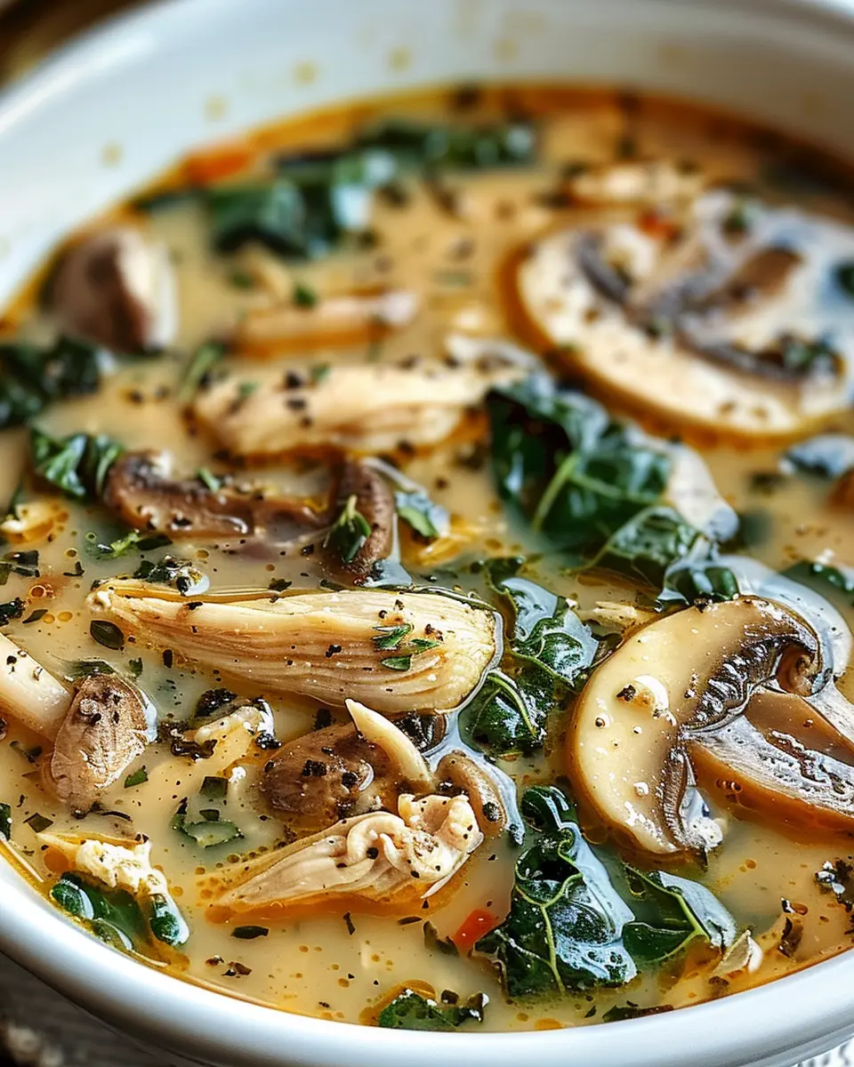 Rotisserie Chicken Mushroom Soup: Comforting & Easy Weeknight Recipe