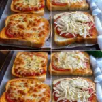 Garlic Toast Pizzas