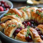 Turkey Cranberry Crescent Ring Recipe