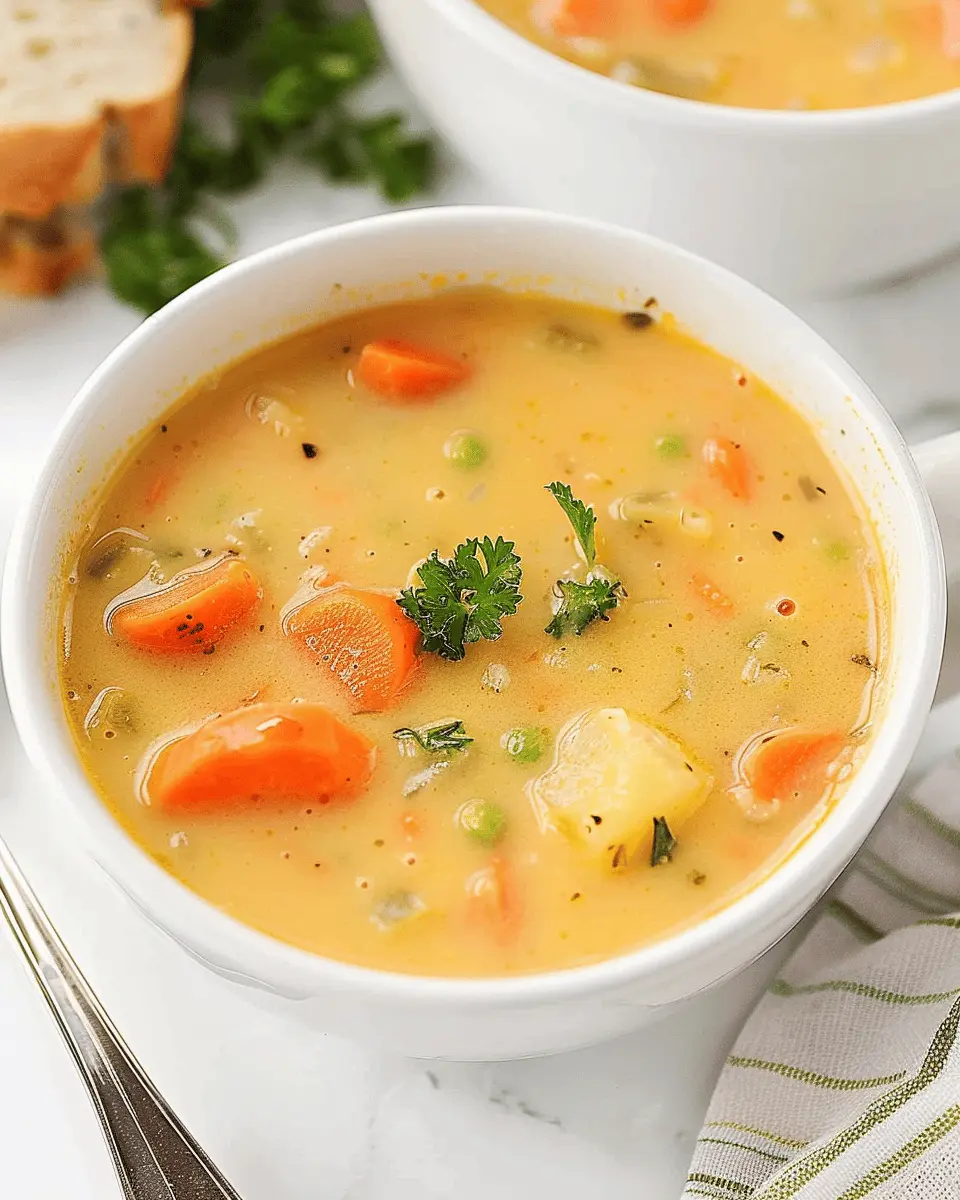 Creamy Vegetable Soup: Easy Comfort for Your Family Dinner