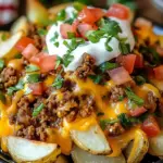 Cheesy Taco Potatoes