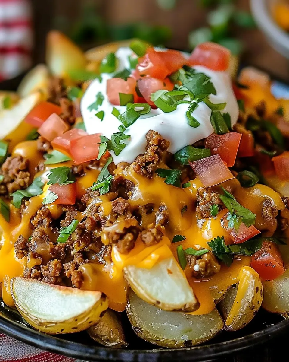 Cheesy Taco Potatoes: Indulgent Comfort Food for Everyone