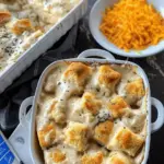 Lazy Biscuits & Gravy Breakfast Casserole