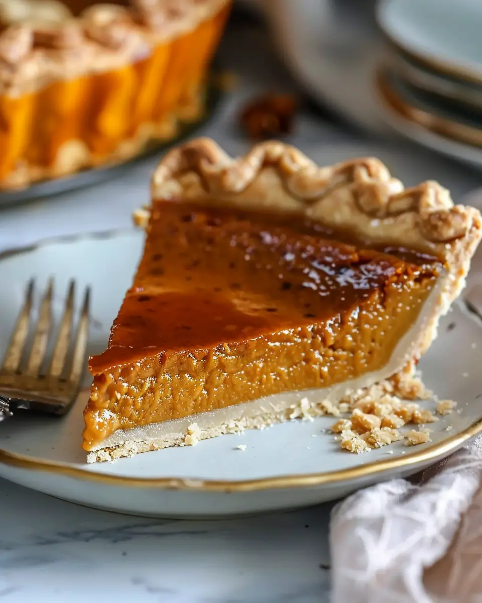 Bourbon Brûlée Pumpkin Pie Recipe: An Indulgent Fall Delight