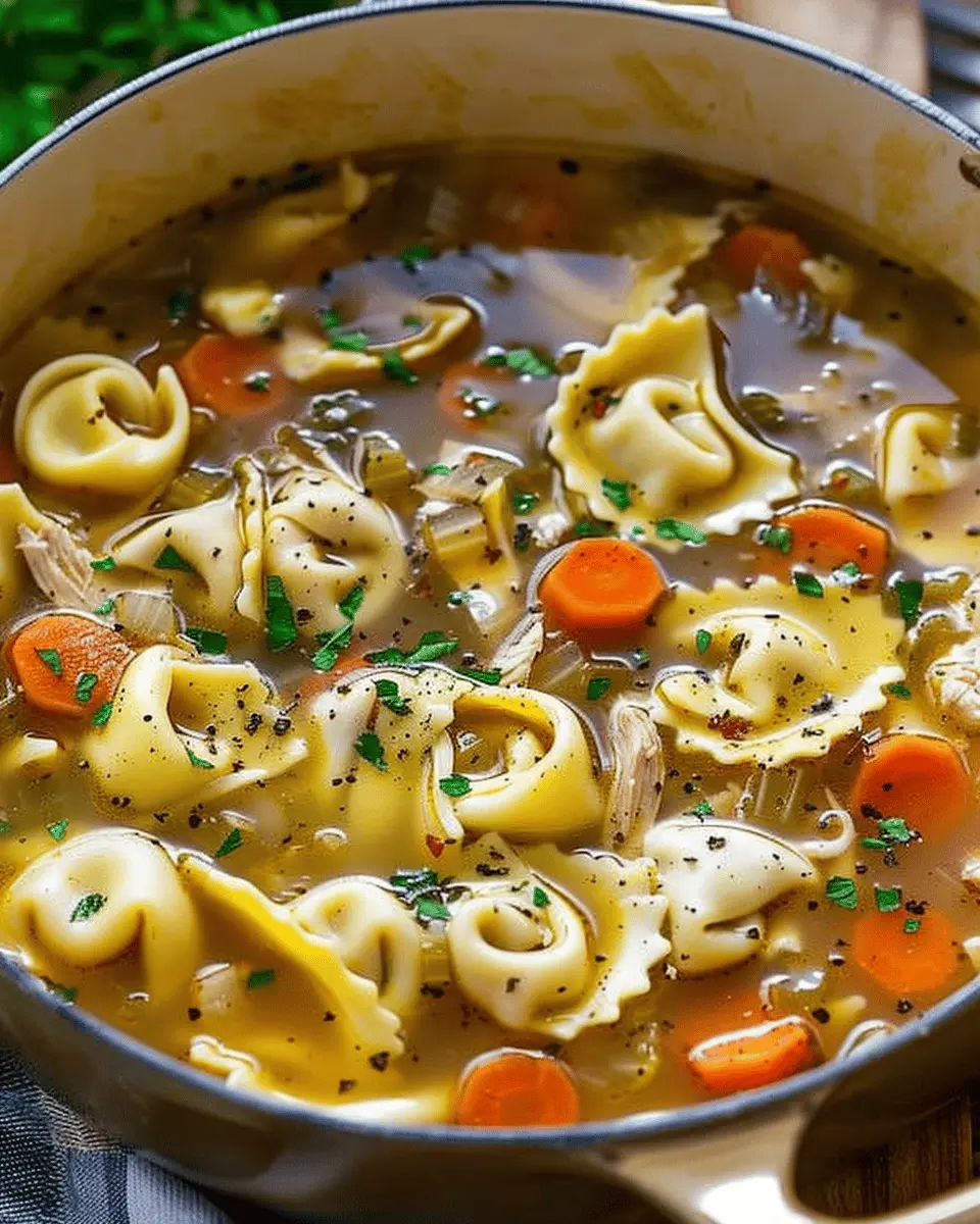 Chicken Tortellini Soup: The Best Comfort Food for Any Day