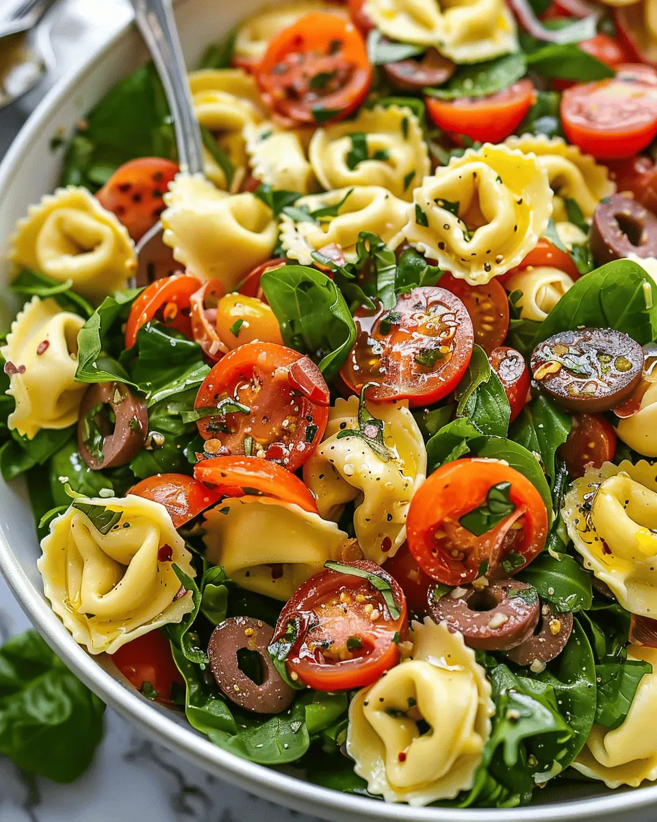 Tortellini Pasta Salad: Refreshing and Easy Recipe with Turkey Bacon