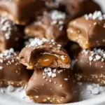 Salted Caramel Chocolate Pillows