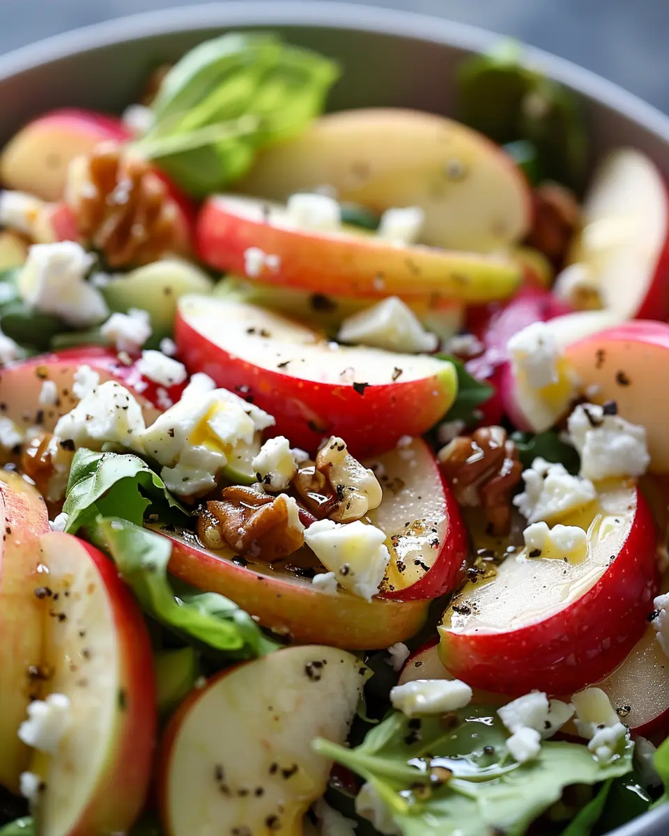 Honeycrisp Apple and Feta Salad: A Fresh and Easy Delight