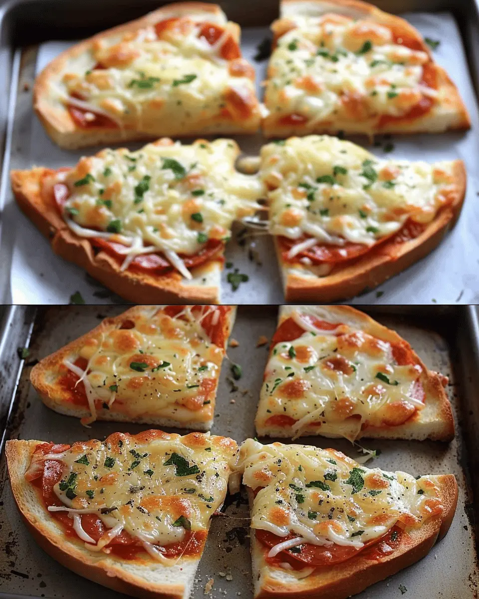 Garlic Toast Pizzas: Easy Comfort Food for Busy Weeknights