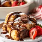 Nutella Baked French Toast Casserole