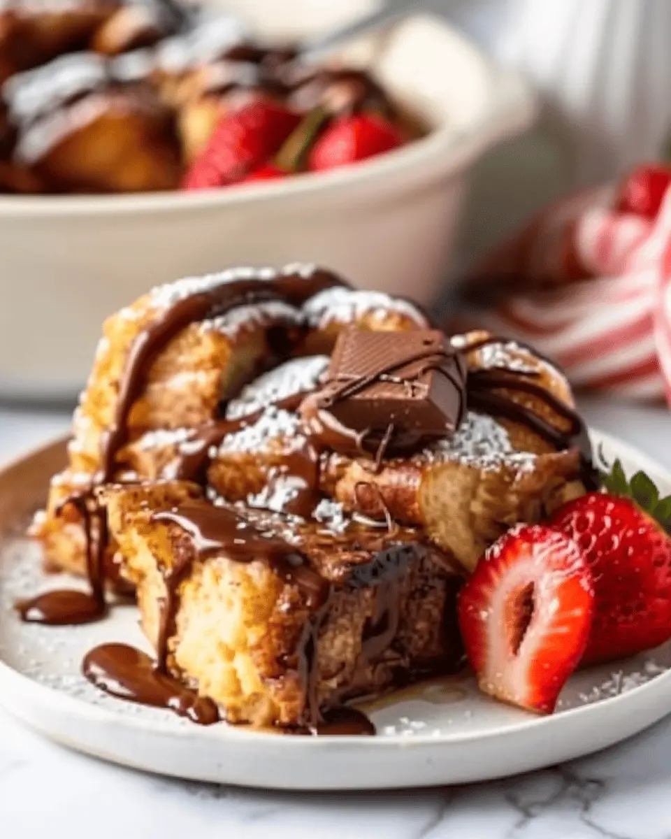 Nutella Baked French Toast Casserole: An Indulgent Family Delight