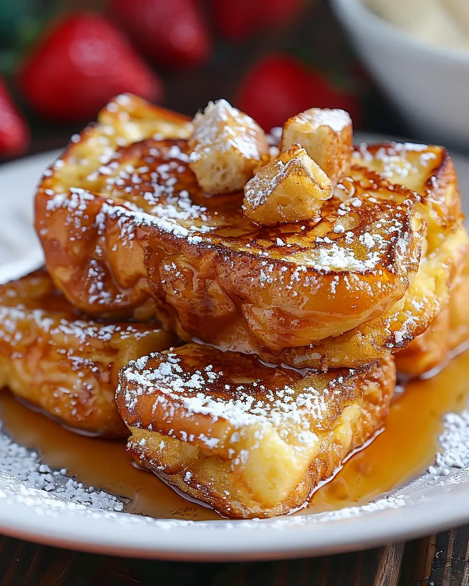Hawaiian Roll French Toast Recipe: Easy Indulgence with Turkey Bacon