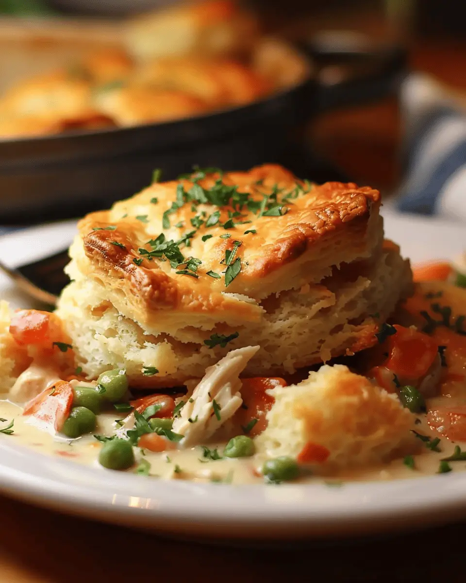Red Lobster Biscuit Chicken Pot Pie: Indulgent Comfort Food Delight