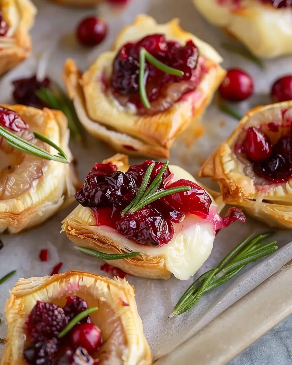 Cranberry Brie Bites: Easy Indulgence for Your Next Gathering