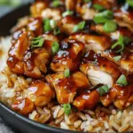 Honey BBQ Chicken Rice