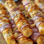 Ham and Cheese Sticks