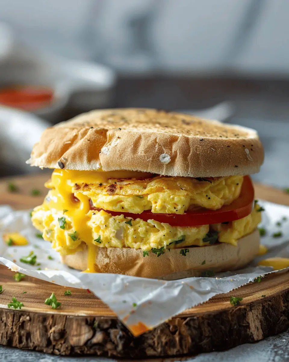 High-Protein Freezer Breakfast Sandwich: Easy Turkey Bacon Delight