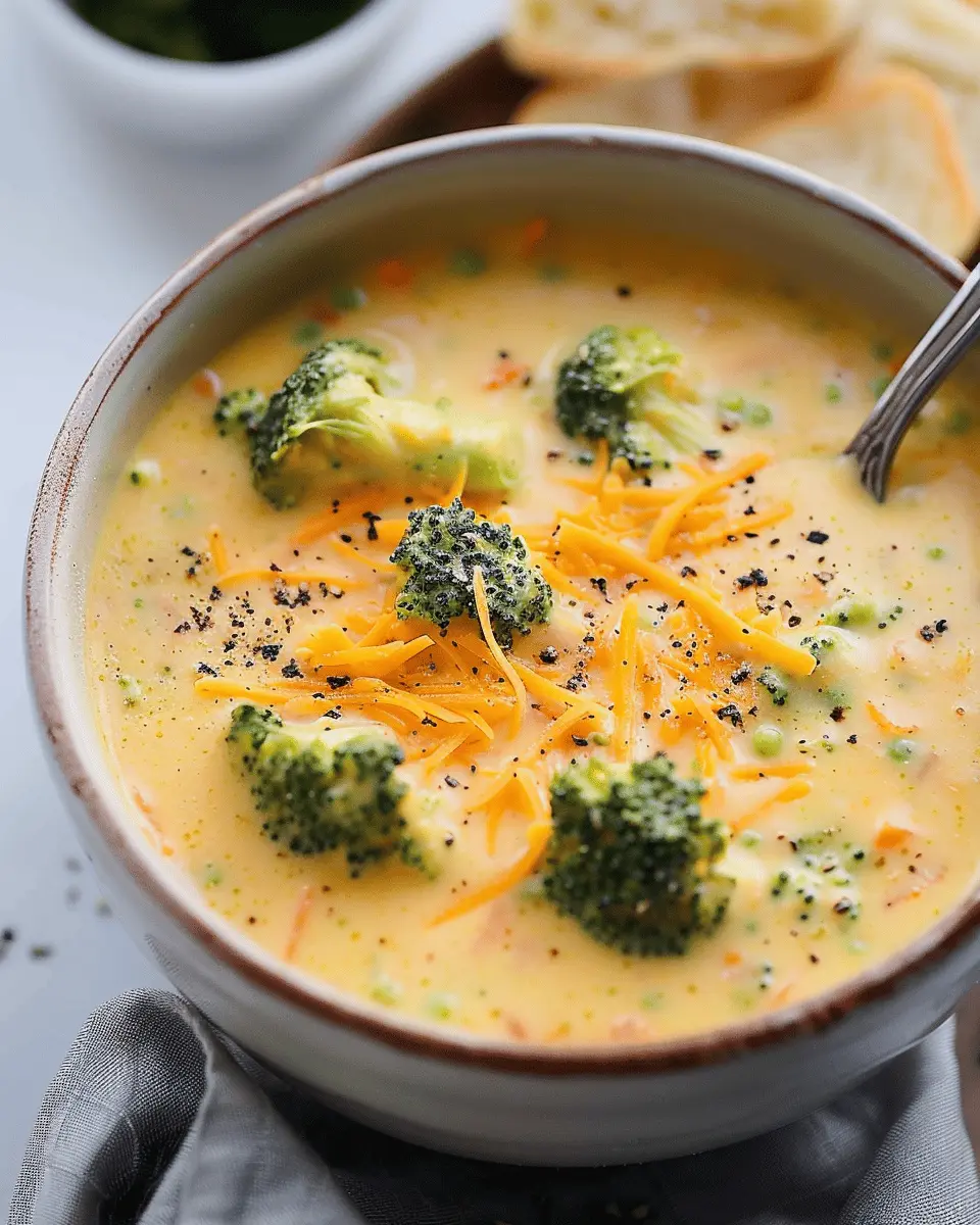 Broccoli Cheddar Soup: The Best Comfort Food for Chilly Days