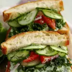 Cucumber Salad Sandwiches