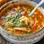 Chicken Orzo Tomato Soup Recipe
