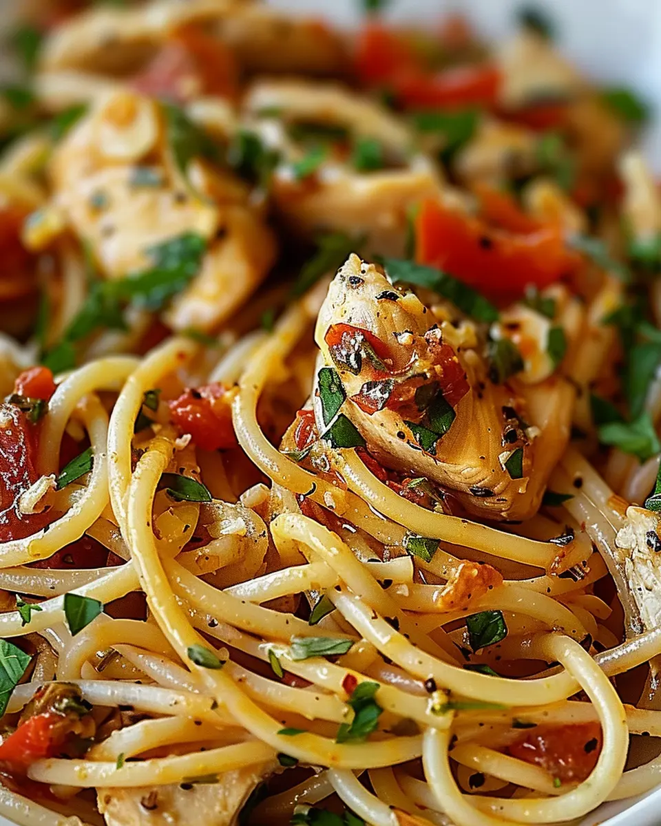Monterey Chicken Spaghetti: A Juicy Twist on Comfort Food