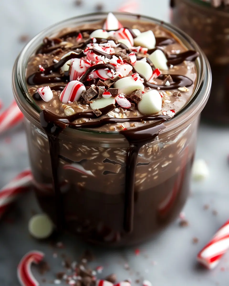 Chocolate Peppermint Overnight Oats: A Decadent Start to Your Day