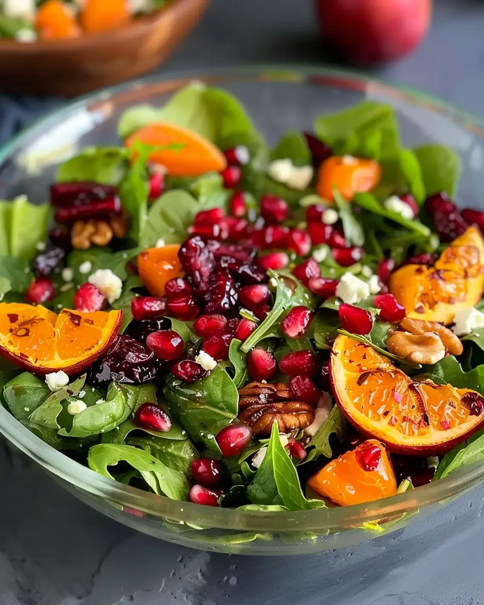 Winter Salad: Easy Recipe with Turkey Bacon and Chicken Ham