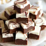 Marshmallow Swirl Fudge