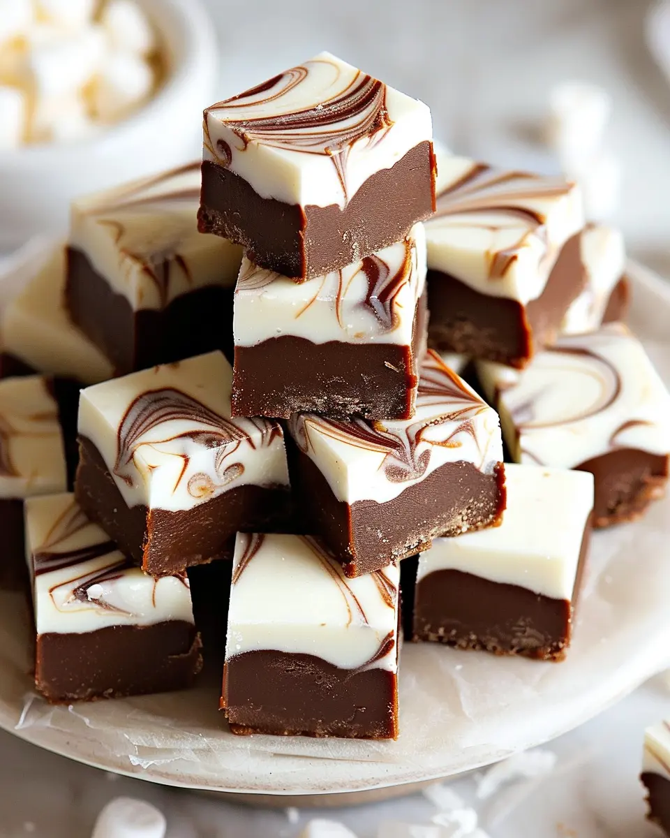 Marshmallow Swirl Fudge: The Best Indulgent Treat at Home