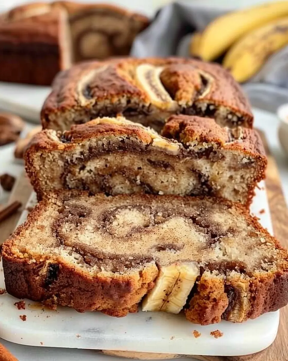 Cinnamon Swirled Banana Bread: The Best Homemade Recipe