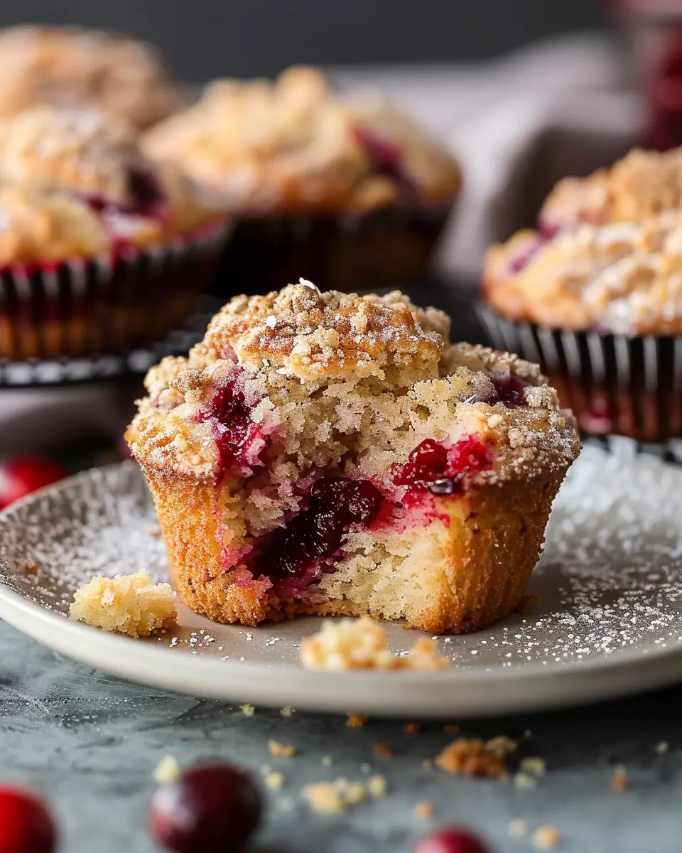 Leftover Cranberry Sauce Coffee Cake Muffins: A Sweet Treat to Savor