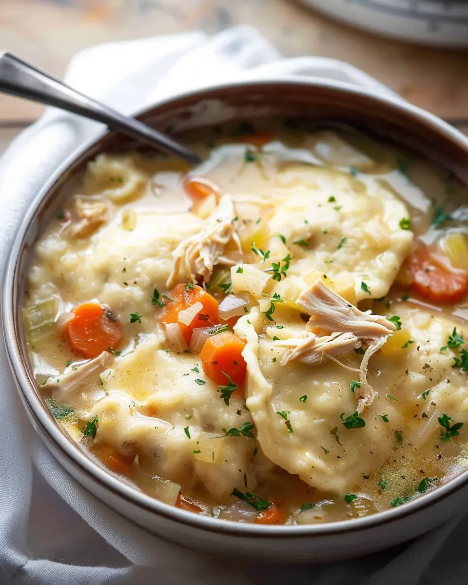 Old Fashioned Chicken and Dumplings: A Comforting Family Classic