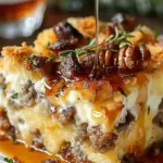 Sweet Maple Sausage Breakfast Casserole