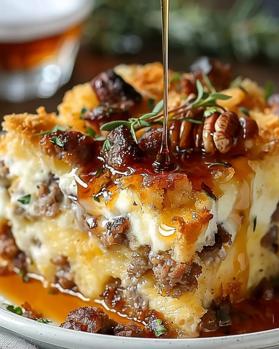 Sweet Maple Sausage Breakfast Casserole: Easy &amp; Delicious Twist