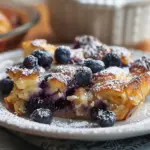 Blueberry Lemon French Toast Casserole