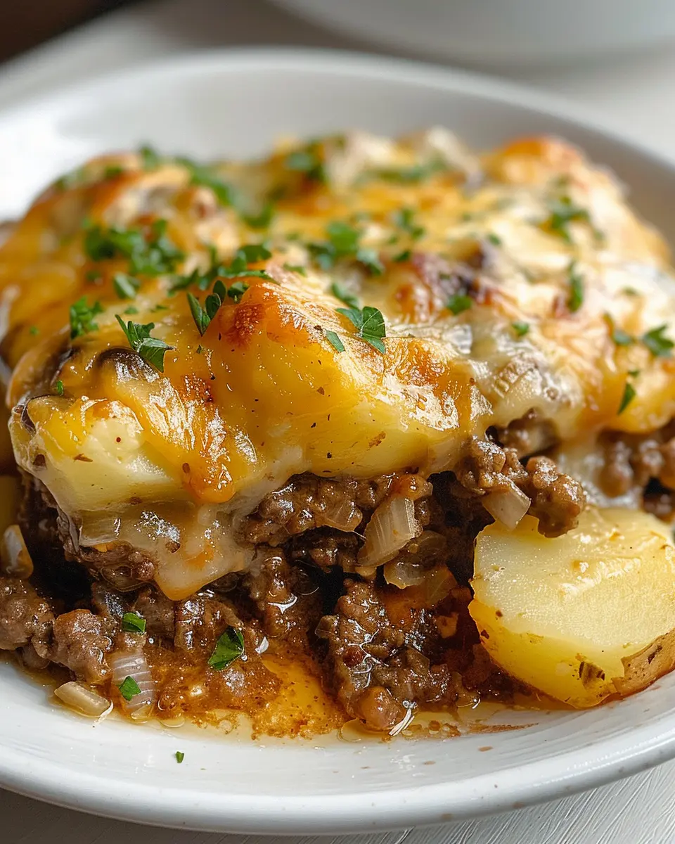Crockpot Hamburger Potato Casserole: Easy Comfort Food Delight