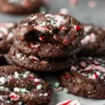 Peppermint Brownie Cookies