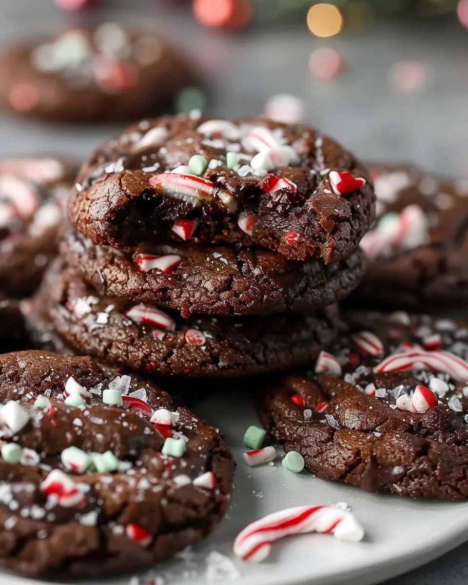 Peppermint Brownie Cookies: Indulgent Treats for Every Occasion