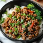 Teriyaki Ground Turkey Bowl