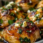 Hot Honey Feta Chicken Dish