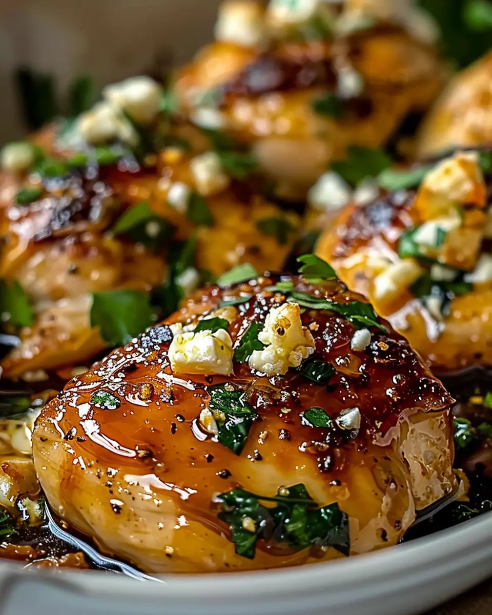 Hot Honey Feta Chicken Dish: A Juicy Twist on Comfort Food