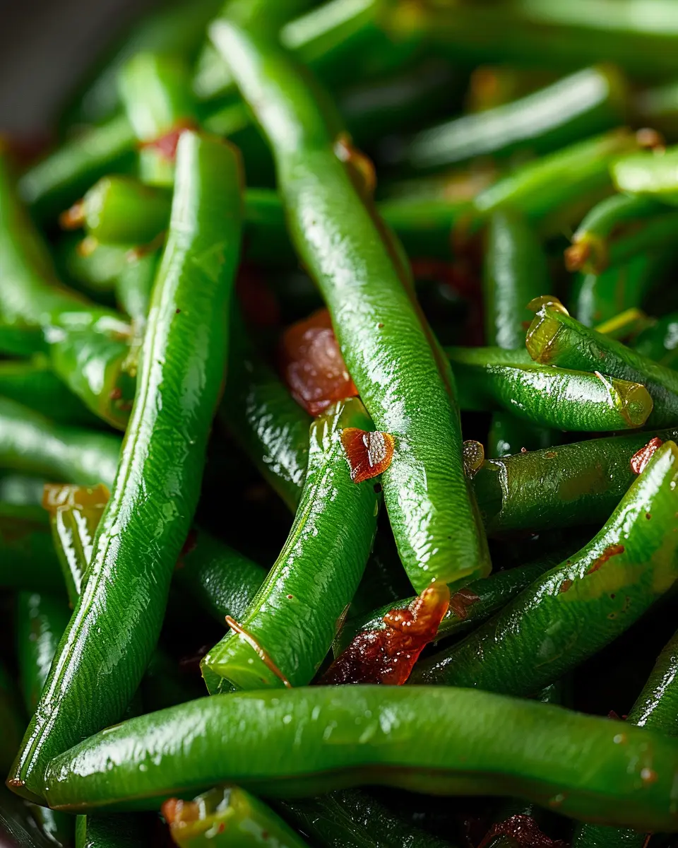Crack Green Beans with Turkey Bacon: A Flavorful Twist on Tradition
