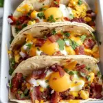Tasty Baked Breakfast Tacos Recipe