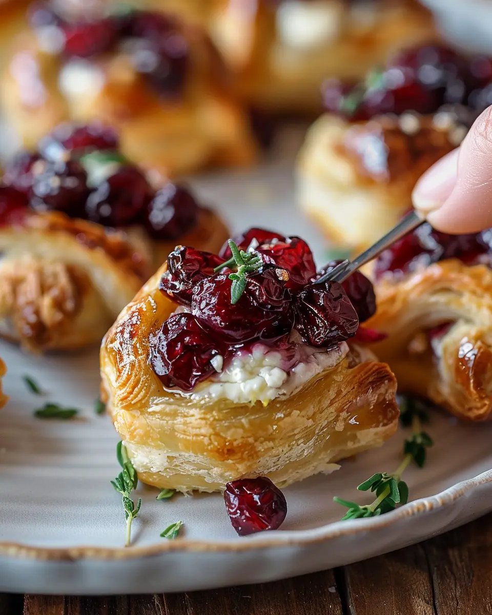 Baked Cranberry Brie Bites: Easy Indulgence for Your Gatherings