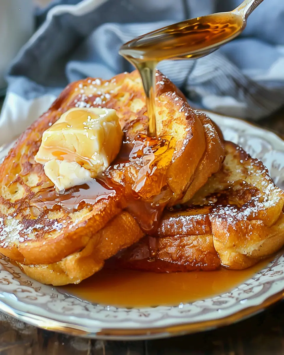 French Toast Recipe: Easy Indulgence with Turkey Bacon Delight