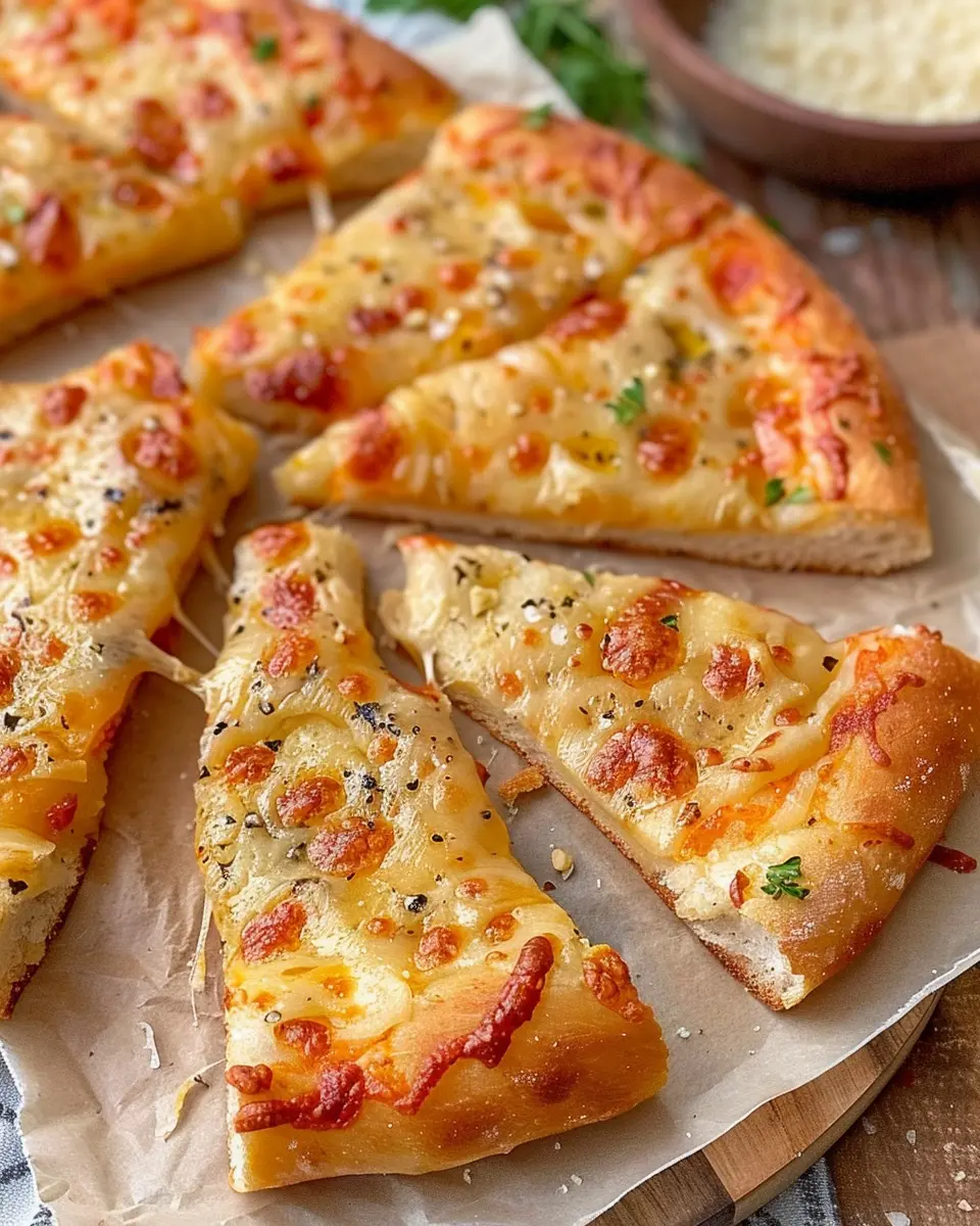 Air Fryer Cheesy Tortilla Garlic Bread: Easy Indulgence at Home