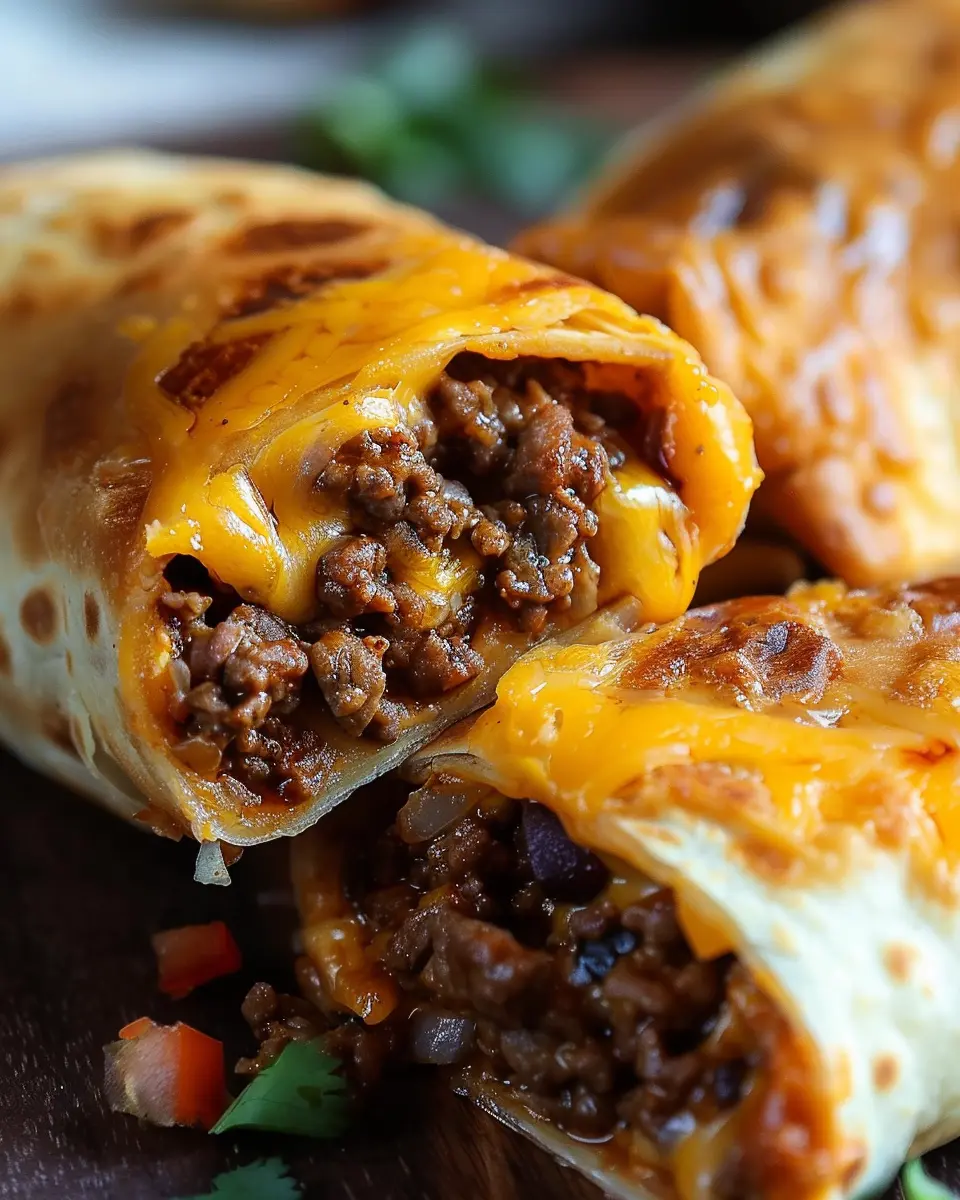 Beef and Cheese Chimichangas: Easy Comfort Food for All Ages