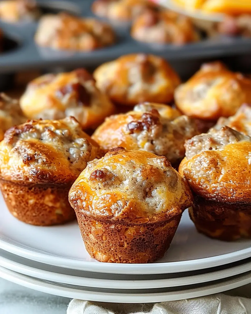 Sweet Sausage Muffins: The Best Homemade Treat with Turkey Bacon